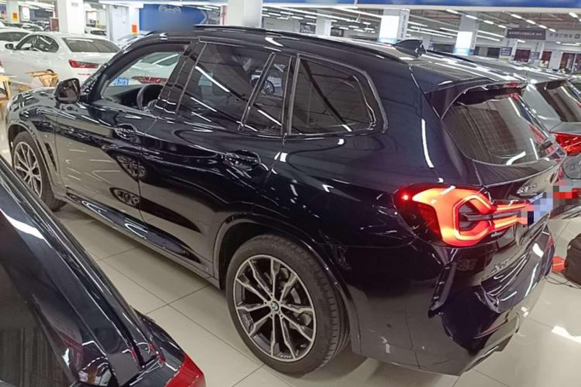 Used BMW X3 2023 Restyled xDrive30i Leading Edition M Night Sky Package Rear Left 45 Deg