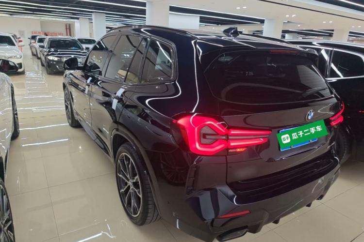 Used BMW X3 2023 xDrive30i Leading Model M Night Edition Package Rear Left 45 Deg