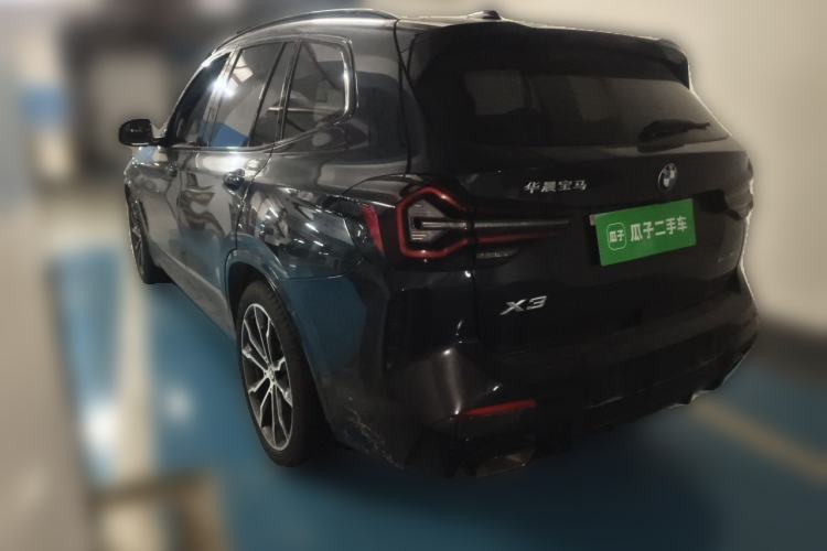 Used BMW X3 2023 xDrive30i Leading Model M Night Edition Package Rear Left 45 Deg