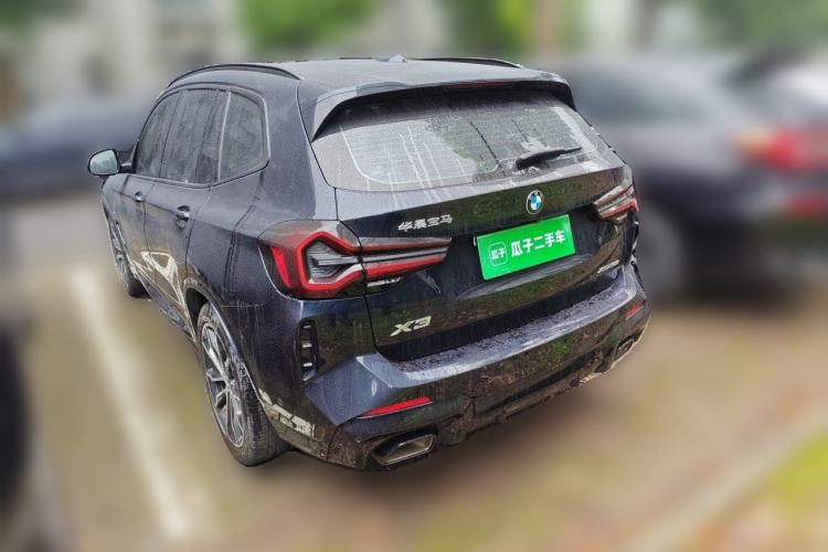 Used BMW X3 2023 xDrive30i Leading Model M Night Edition Package Rear Left 45 Deg