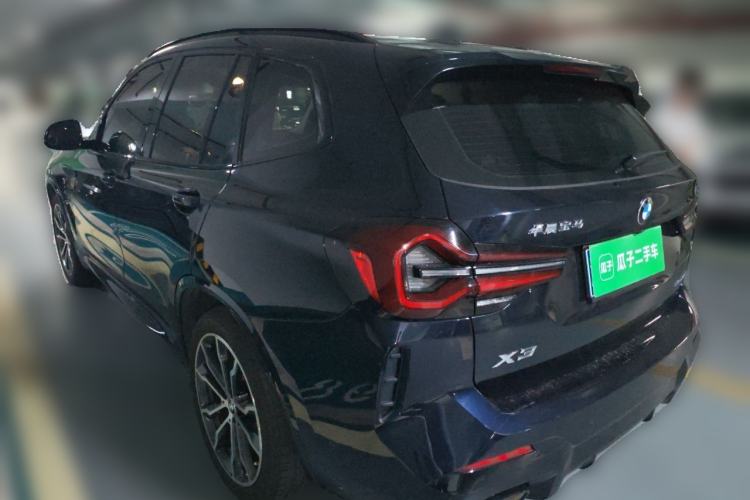 Used BMW X3 2023 xDrive30i Leading Model M Night Edition Package Rear Left 45 Deg
