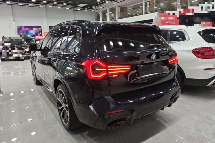 Used BMW X3 2023 xDrive30i Leading Model M Night Edition Package Rear Left 45 Deg
