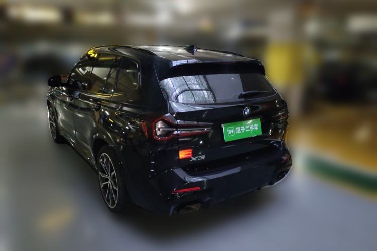 Used BMW X3 2023 xDrive30i Leading Model M Night Edition Package Rear Left 45 Deg