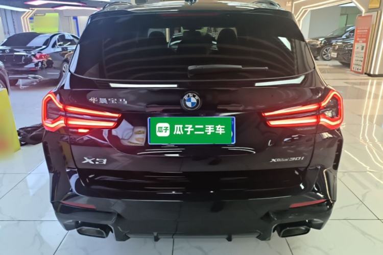 Used BMW X3 2023 Restyled xDrive30i Leading Edition M Night Sky Package Rear