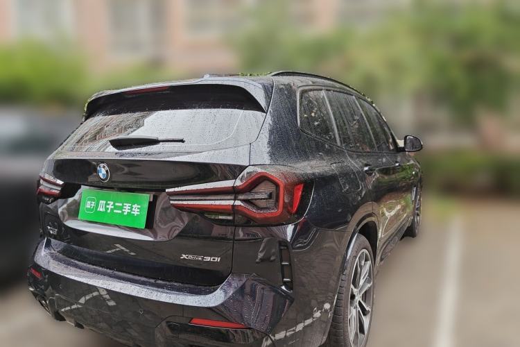 Used BMW X3 2023 xDrive30i Leading Model M Night Edition Package Rear Right 45 Deg