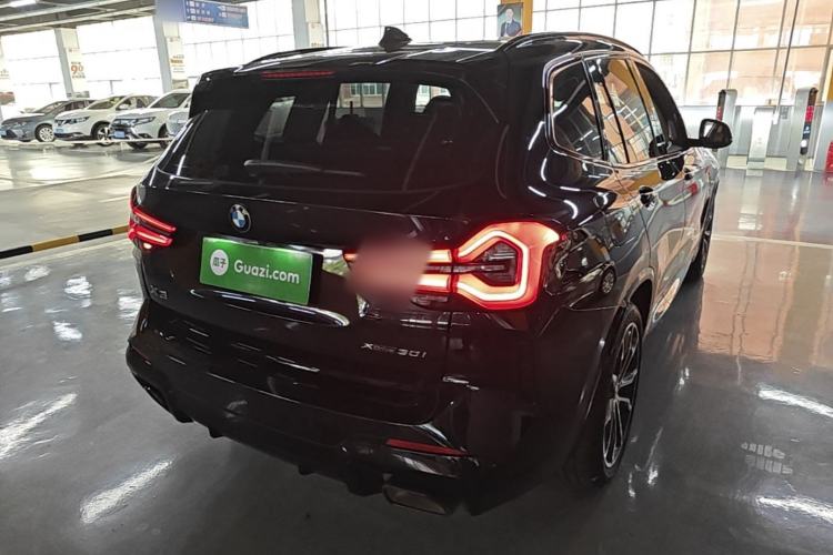 Used BMW X3 2023 xDrive30i Leading Model M Night Edition Package Rear Right 45 Deg