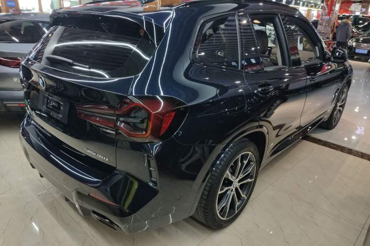 Used BMW X3 2023 xDrive30i Leading Model M Night Edition Package Rear Right 45 Deg