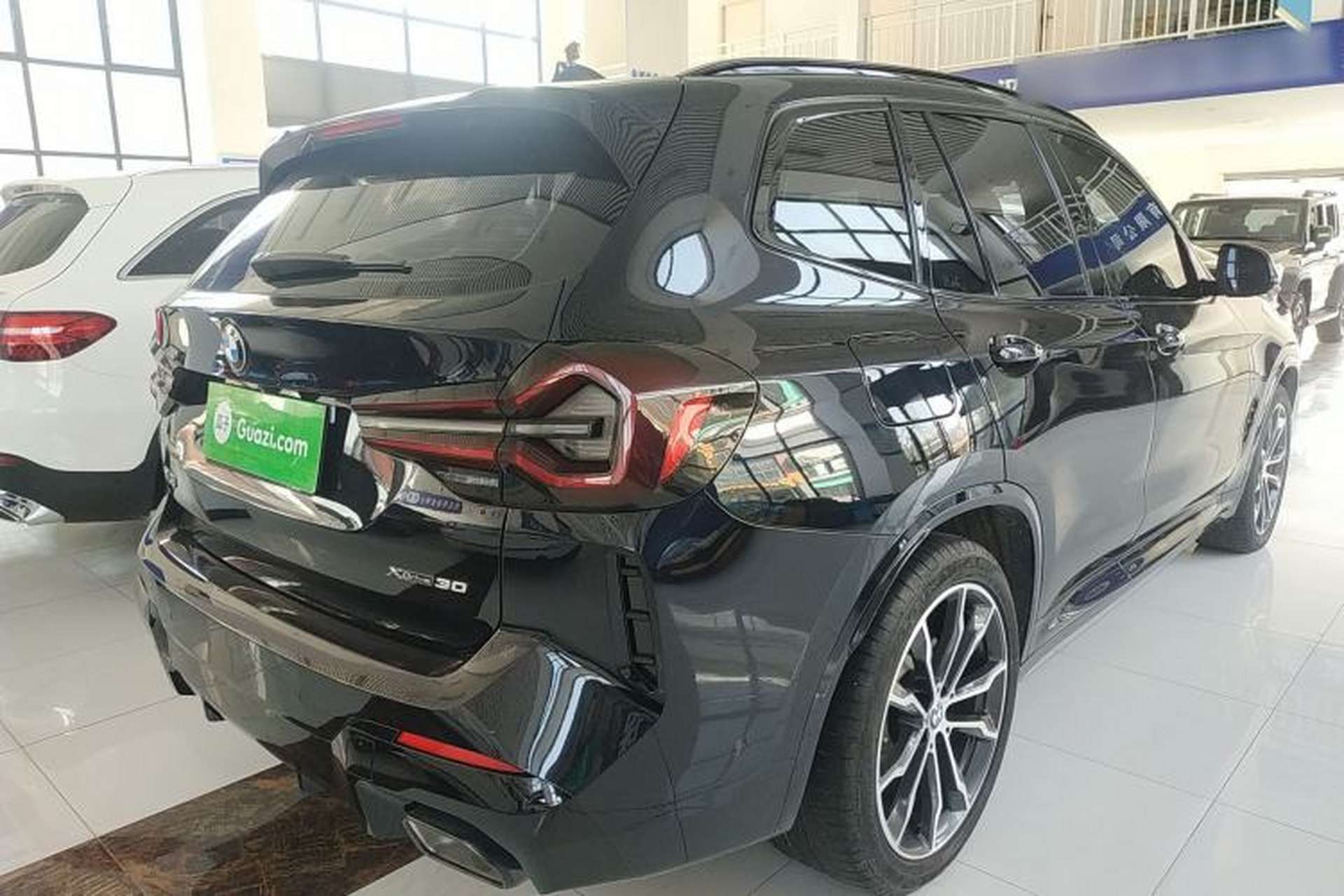 Used BMW X3 2023 xDrive30i Leading Model M Night Edition Package Rear Right 45 Deg