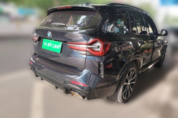 Used BMW X3 2023 xDrive30i Leading Model M Night Edition Package Rear Right 45 Deg