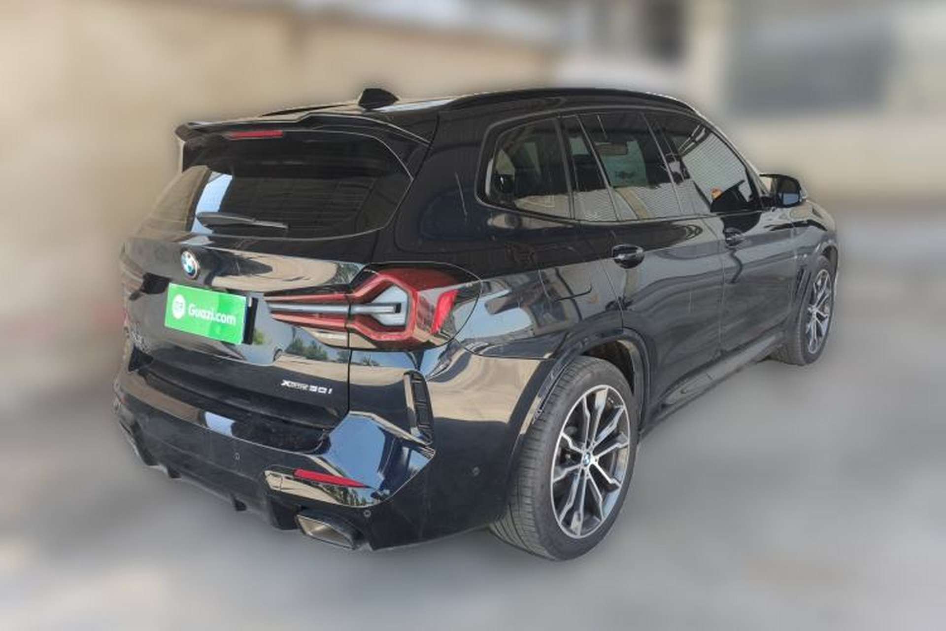 Used BMW X3 2023 xDrive30i Leading Model M Night Edition Package Rear Right 45 Deg