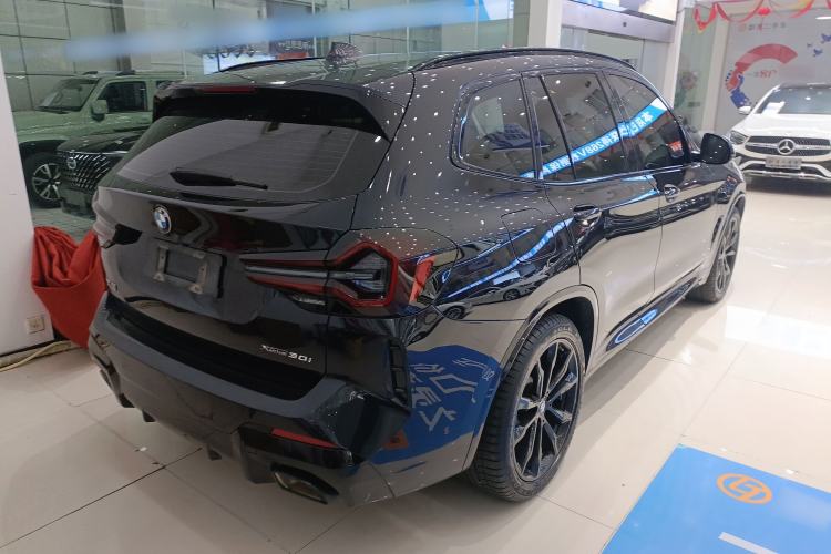 Used BMW X3 2023 xDrive30i Leading Model M Night Edition Package Rear Right 45 Deg