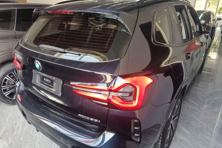 Used BMW X3 2023 xDrive30i Leading Model M Night Edition Package Rear Right 45 Deg