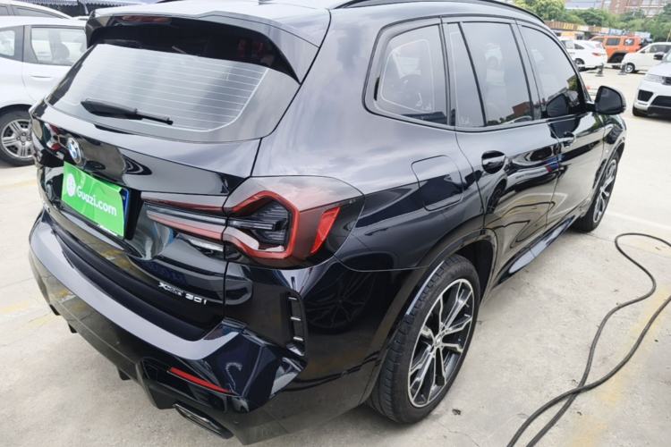 Used BMW X3 2023 xDrive30i Leading Model M Night Edition Package Rear Right 45 Deg