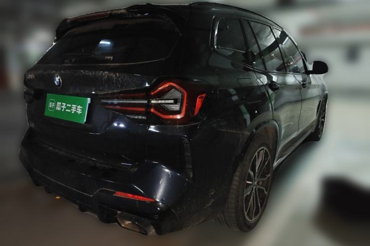 Used BMW X3 2023 xDrive30i Leading Model M Night Edition Package Rear Right 45 Deg