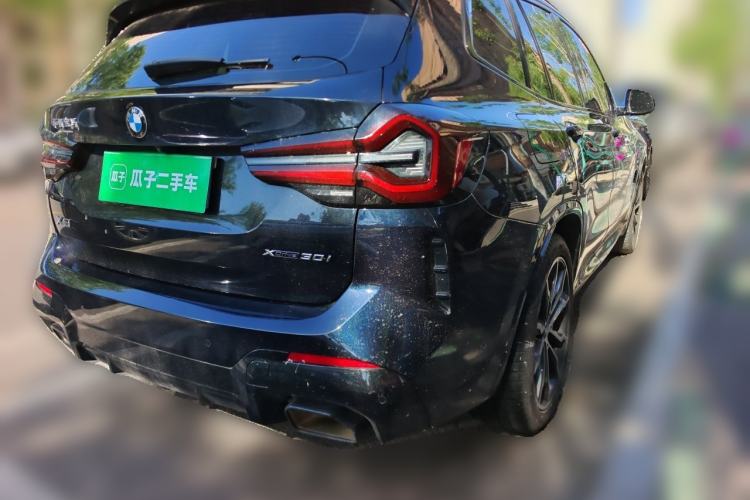 Used BMW X3 2023 xDrive30i Leading Model M Night Edition Package Rear Right 45 Deg