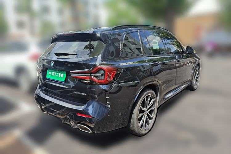 Used BMW X3 2023 xDrive30i Leading Model M Night Edition Package Rear Right 45 Deg