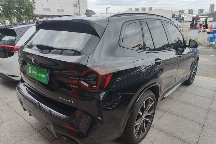 Used BMW X3 2023 xDrive30i Leading Model M Night Edition Package Rear Right 45 Deg