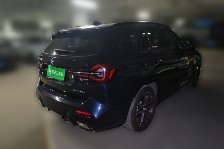 Used BMW X3 2023 xDrive30i Leading Model M Night Edition Package Rear Right 45 Deg