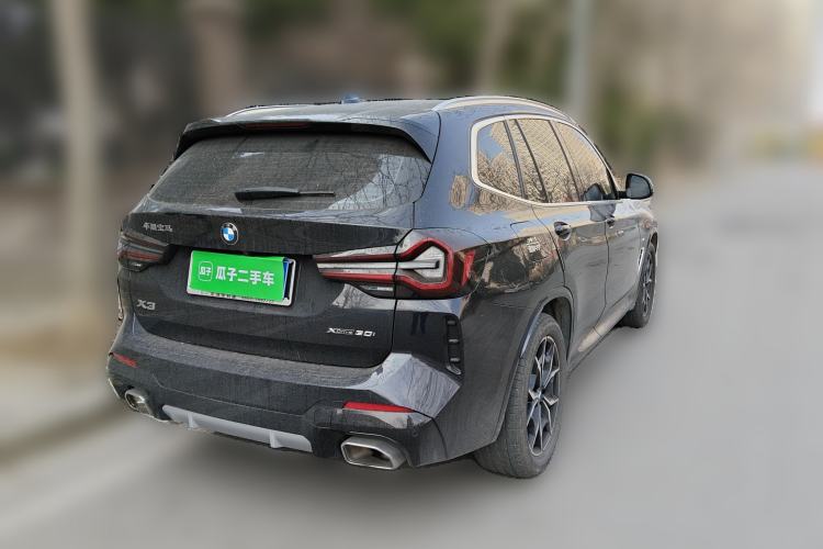 Used BMW X3 2023 xDrive25i M Sport Package Rear Right 45 Deg