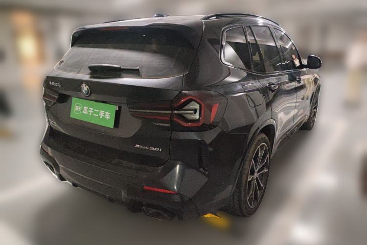 Used BMW X3 2023 xDrive30i Leading Model M Night Edition Package Rear Right 45 Deg