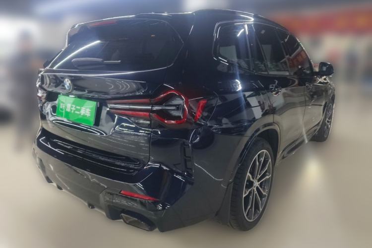 Used BMW X3 2023 xDrive30i Leading Model M Night Edition Package Rear Right 45 Deg