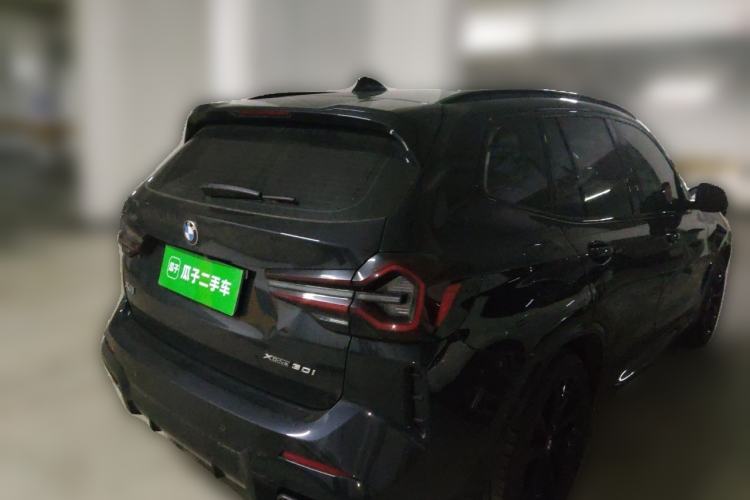 Used BMW X3 2023 xDrive30i Leading Model M Night Edition Package Rear Right 45 Deg