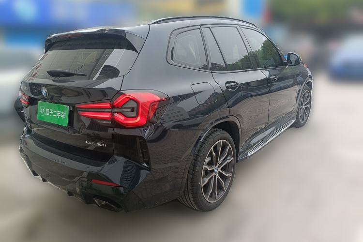 Used BMW X3 2023 xDrive30i Leading Model M Night Edition Package Rear Right 45 Deg