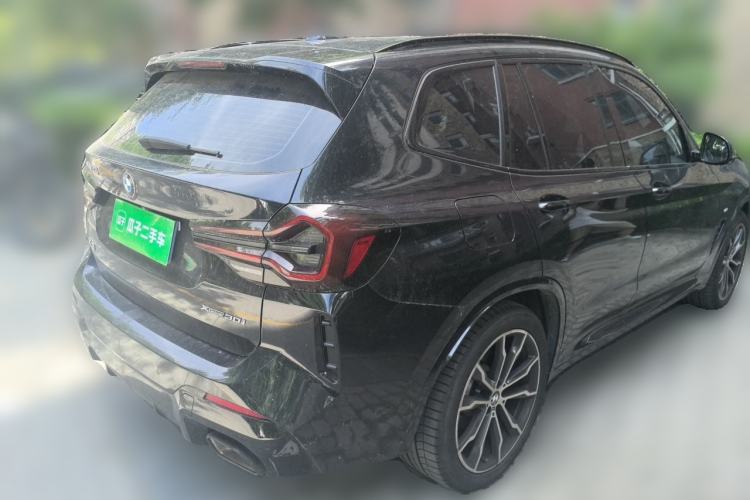 Used BMW X3 2023 xDrive30i Leading Model M Night Edition Package Rear Right 45 Deg