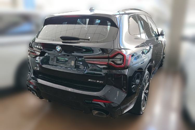 Used BMW X3 2023 xDrive30i Leading Model M Night Edition Package Rear Right 45 Deg
