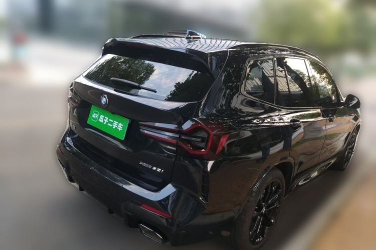 Used BMW X3 2023 xDrive30i Leading Model M Night Edition Package Rear Right 45 Deg