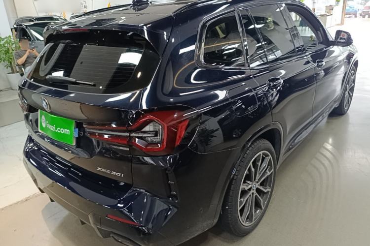 Used BMW X3 2023 xDrive30i Leading Model M Night Edition Package Rear Right 45 Deg