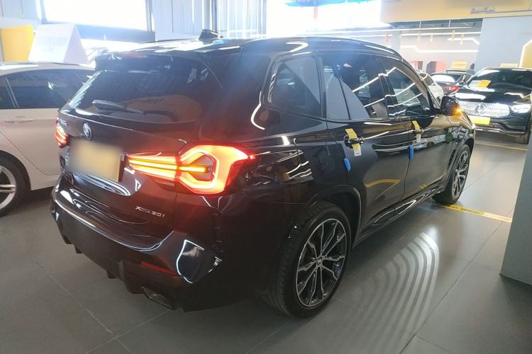 Used BMW X3 2023 Restyled xDrive30i Leading Edition M Night Sky Package Rear Right 45 Deg