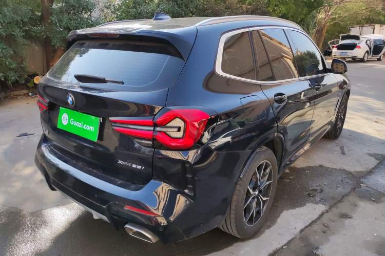 Used BMW X3 2023 xDrive25i M Sport Package Rear Right 45 Deg