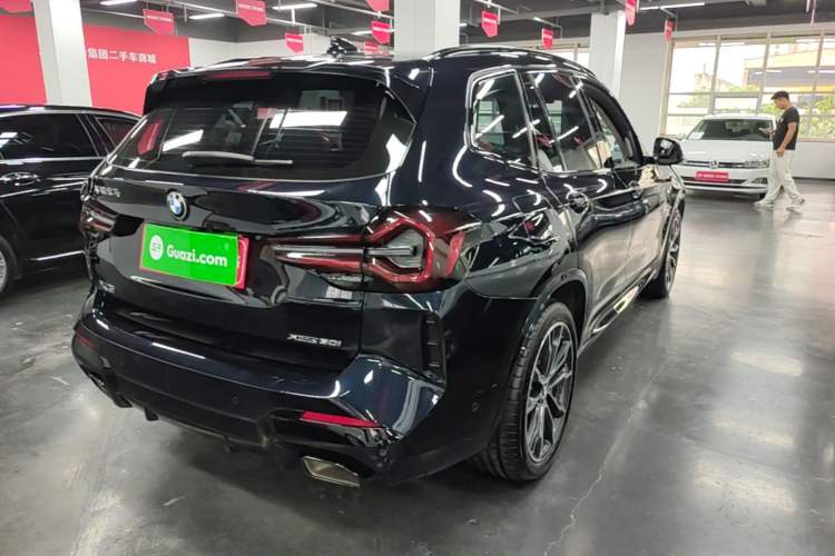 Used BMW X3 2023 Restyled xDrive30i Leading Edition M Night Sky Package Rear Right 45 Deg