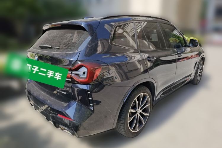 Used BMW X3 2023 xDrive30i Leading Model M Night Edition Package Rear Right 45 Deg