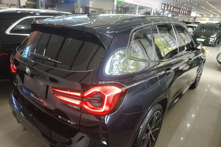 Used BMW X3 2023 xDrive30i Leading Model M Night Edition Package Rear Right 45 Deg