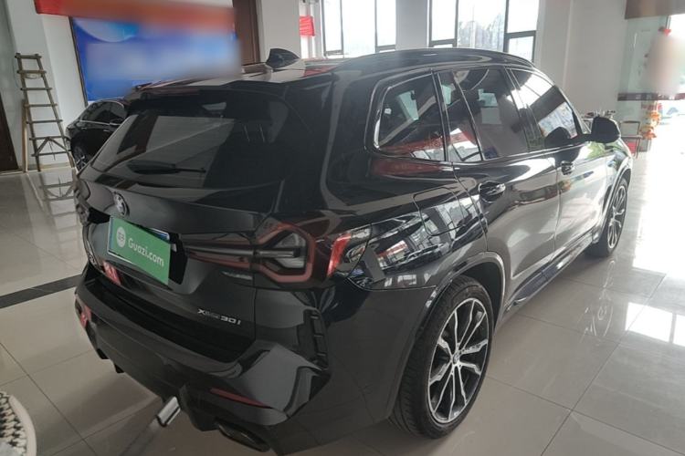 Used BMW X3 2023 xDrive30i Leading Model M Night Edition Package Rear Right 45 Deg