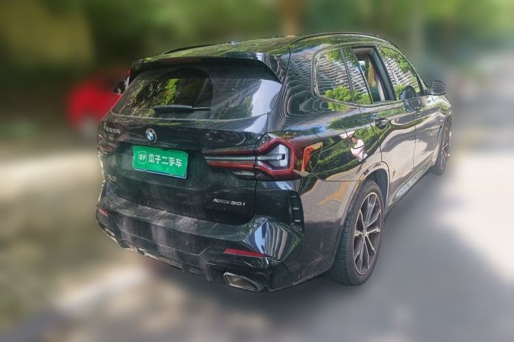 Used BMW X3 2023 xDrive30i Leading Model M Night Edition Package Rear Right 45 Deg