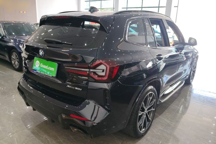 Used BMW X3 2023 xDrive30i Leading Model M Night Edition Package Rear Right 45 Deg