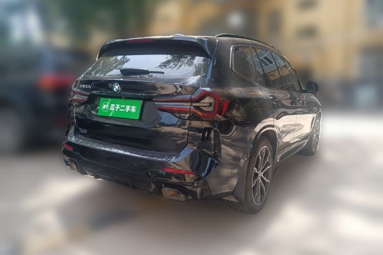 Used BMW X3 2023 xDrive30i Leading Model M Night Edition Package Rear Right 45 Deg