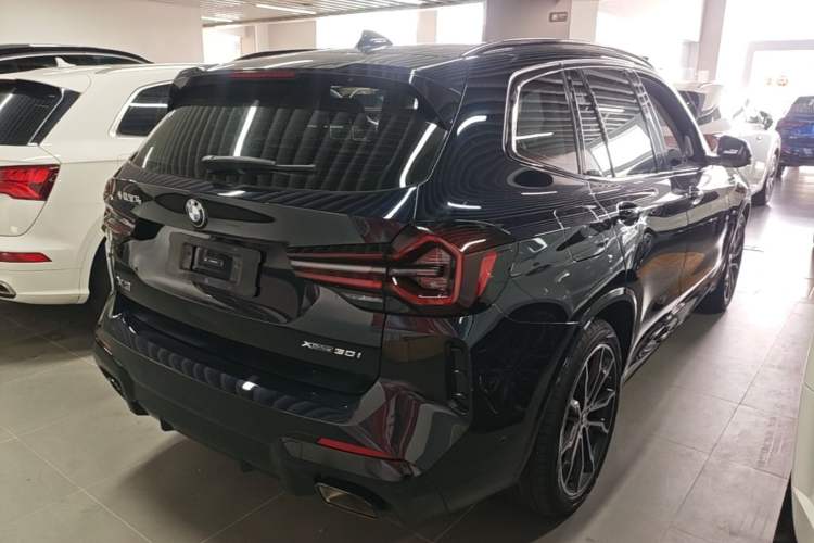 Used BMW X3 2023 xDrive30i Leading Model M Night Edition Package Rear Right 45 Deg