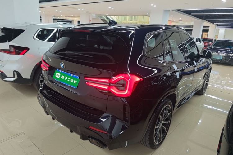 Used BMW X3 2023 xDrive30i Leading Model M Night Edition Package Rear Right 45 Deg