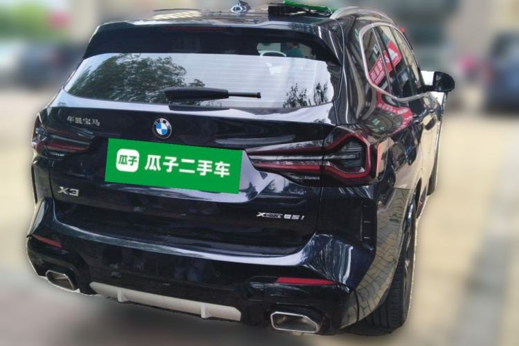 Used BMW X3 2023 xDrive25i M Sport Package Rear Right 45 Deg