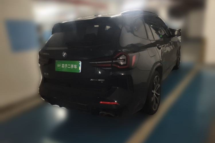 Used BMW X3 2023 xDrive30i Leading Model M Night Edition Package Rear Right 45 Deg
