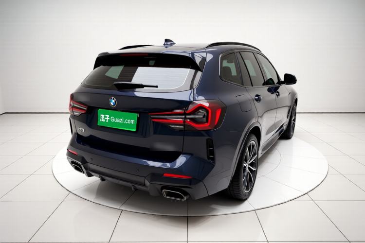 Used BMW X3 2023 xDrive30i Leading Model M Night Edition Package Rear Right 45 Deg