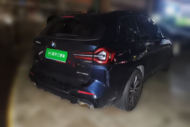 Used BMW X3 2023 xDrive30i Leading Model M Night Edition Package Rear Right 45 Deg