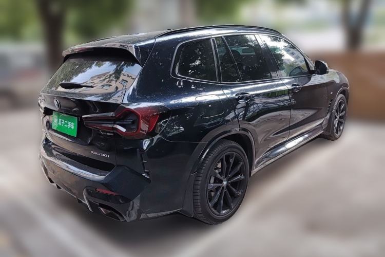Used BMW X3 2023 xDrive30i Luxury Edition M Night Sky Package Rear Right 45 Deg