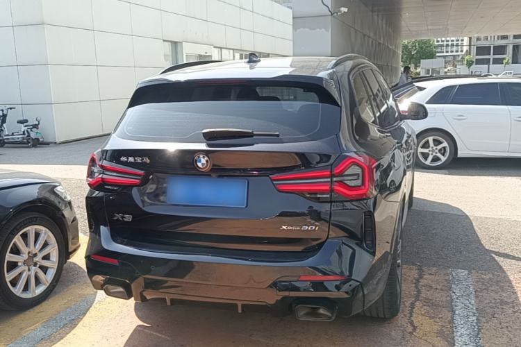 Used BMW X3 2023 xDrive30i Leading Model M Night Edition Package Rear Right 45 Deg