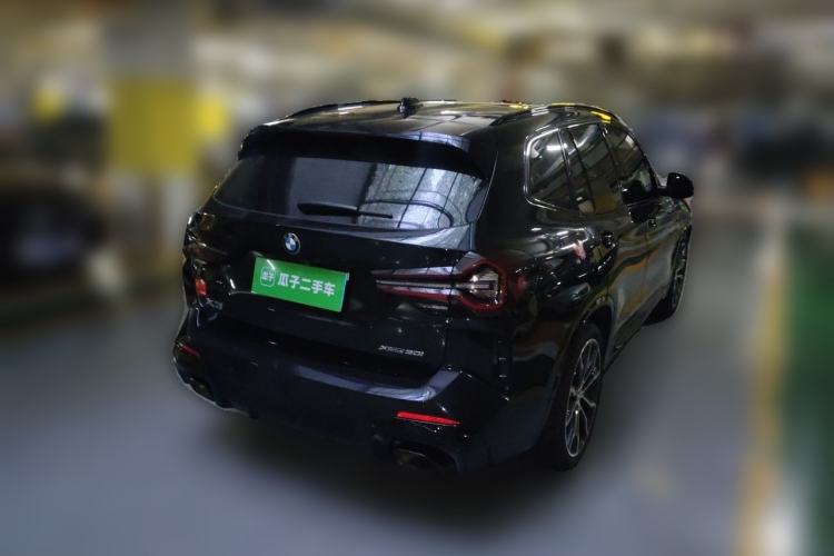 Used BMW X3 2023 xDrive30i Leading Model M Night Edition Package Rear Right 45 Deg