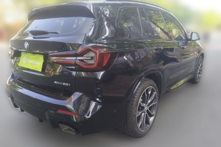 Used BMW X3 2023 xDrive30i Leading Model M Night Edition Package Rear Right 45 Deg
